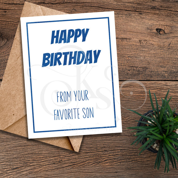 from favorite son